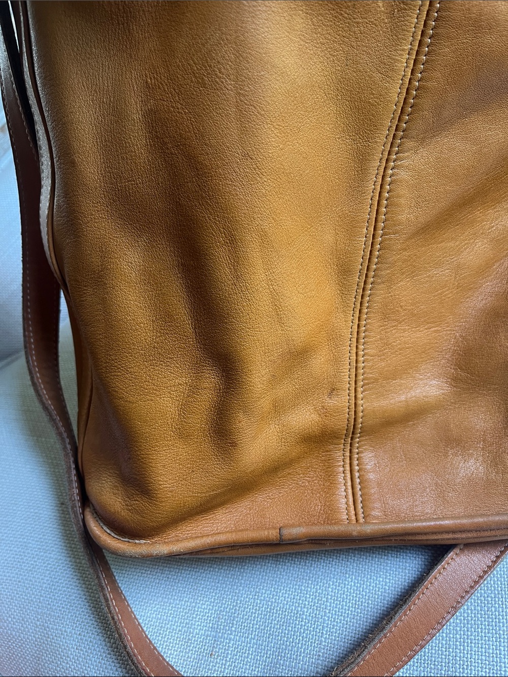 Coach 4015 Vintage Drawstring Sac Medium Shoulder Bag Rare - Picture 12 of 14